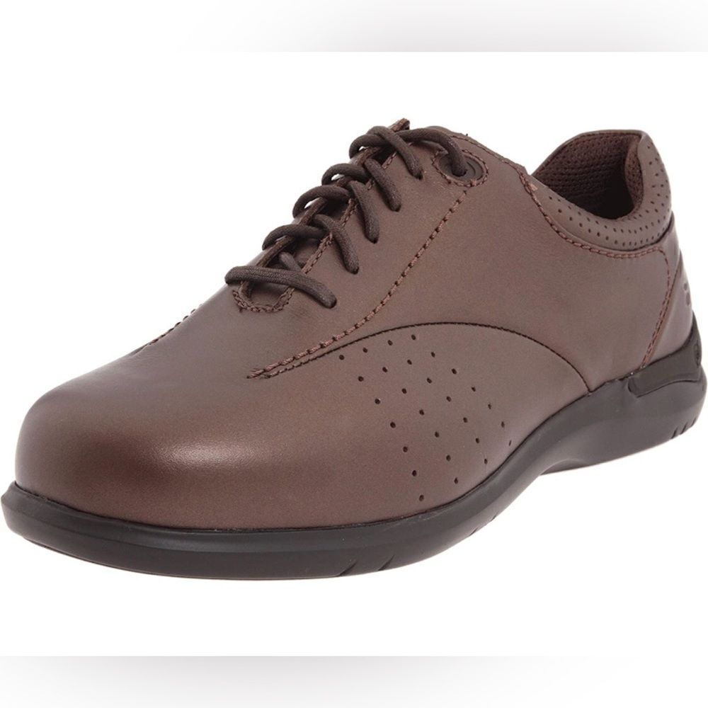Aravon Women's WEF07BK dark brown 5 Narrow